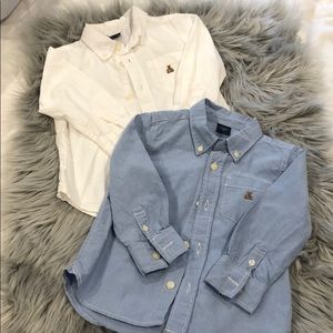 2 toddler dress shirts